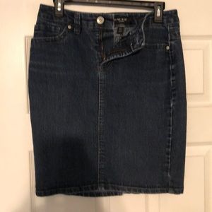 Nine West Jean skirt